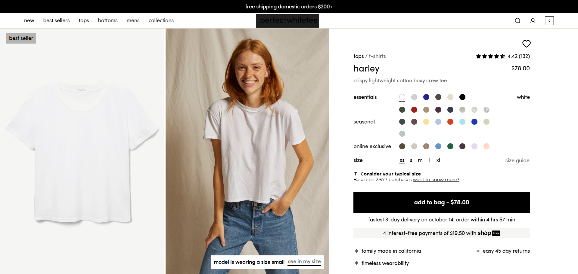 product page copywriitng