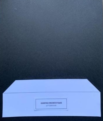 One of the steps to design a prunus vase, a creative idea for teaching A Single Shard - LitWits Workshops