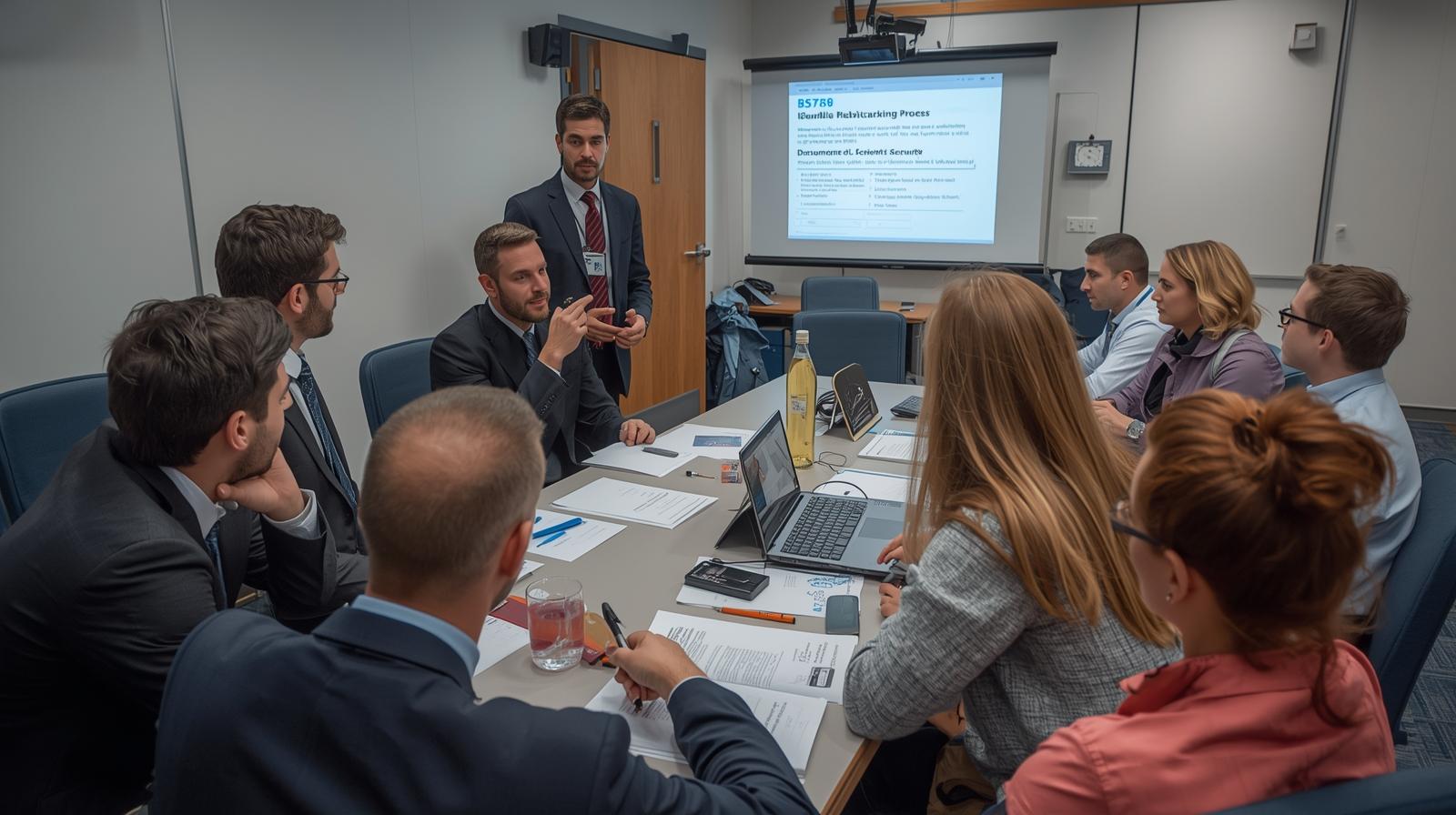 In-house BS7858 screening training for security staff