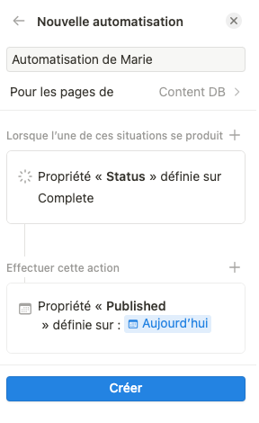 L’Automation sur Notion - Comment ça Marche? et Comment l’Utiliser?