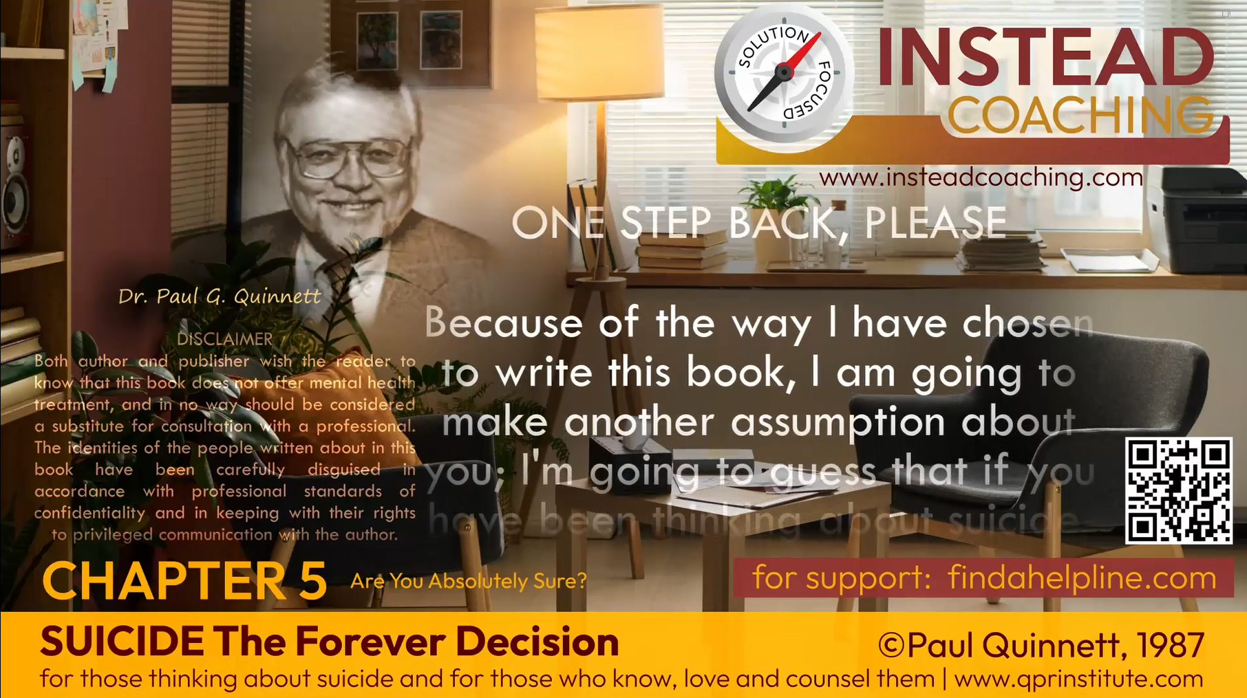 Photo - eBook - Chapter 5 | One Step Back, Please