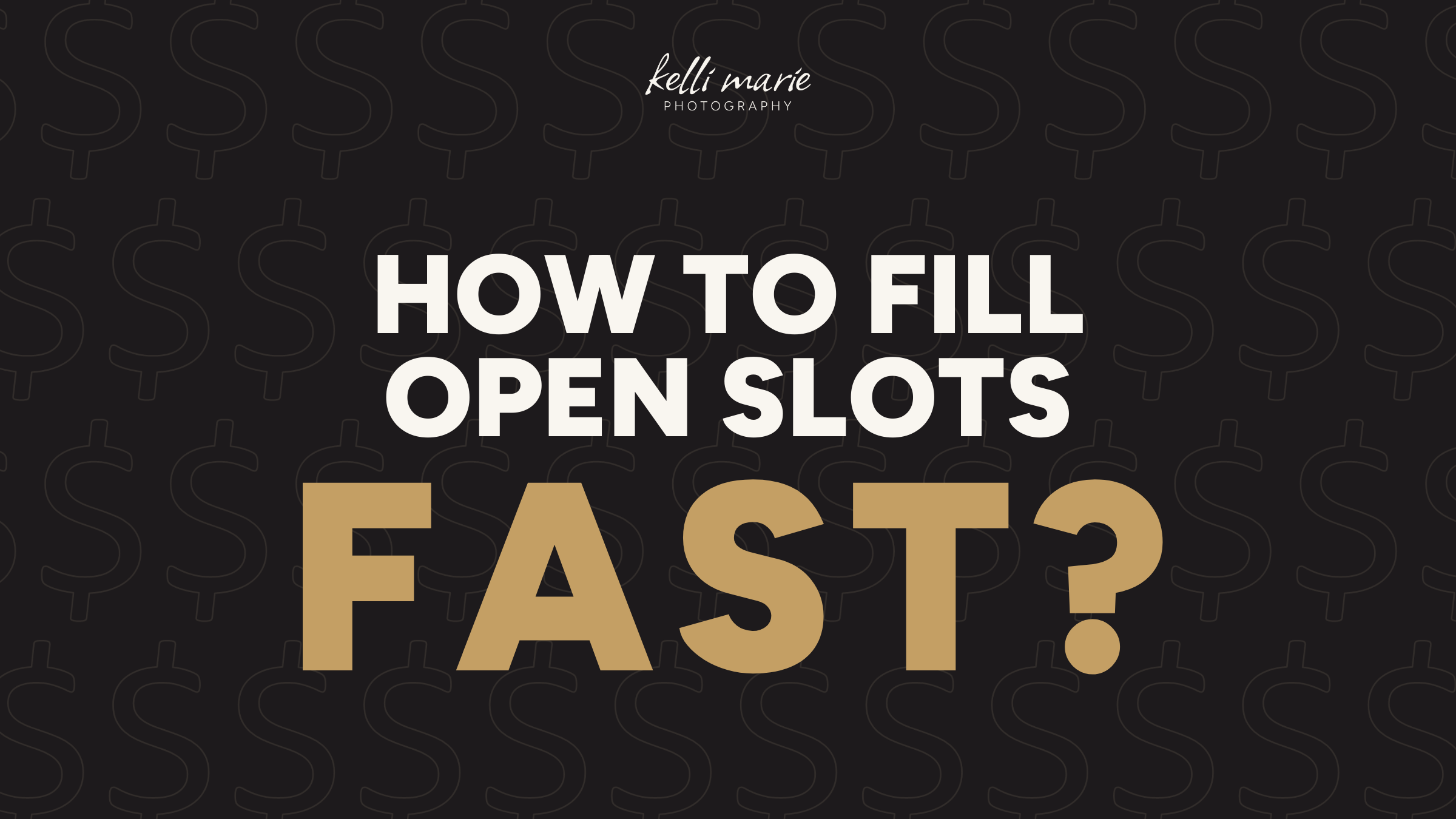 Photography client attraction strategy