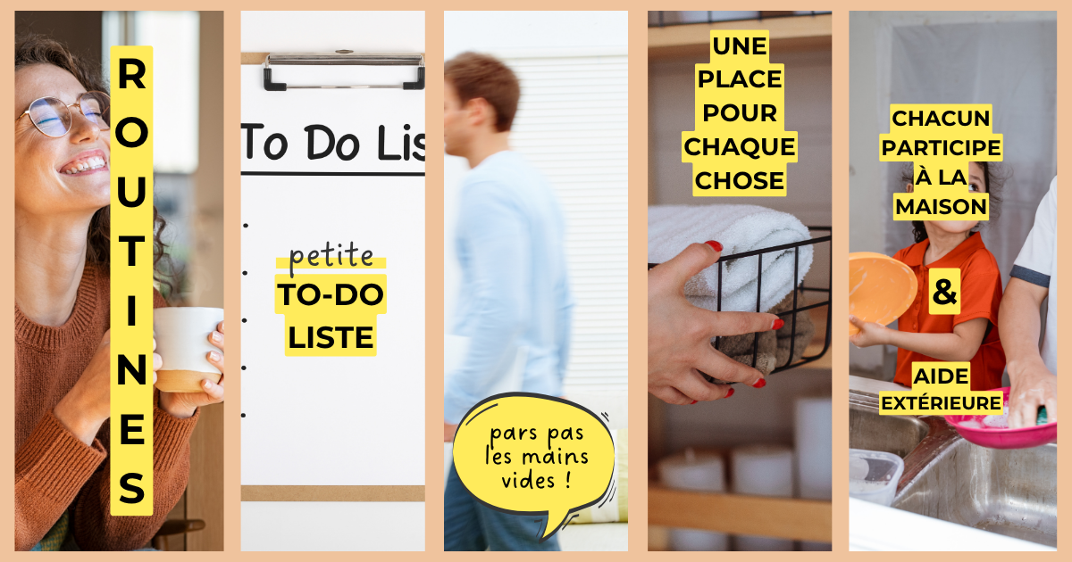 Les 5 préceptes pour dompter le bazar à la maison