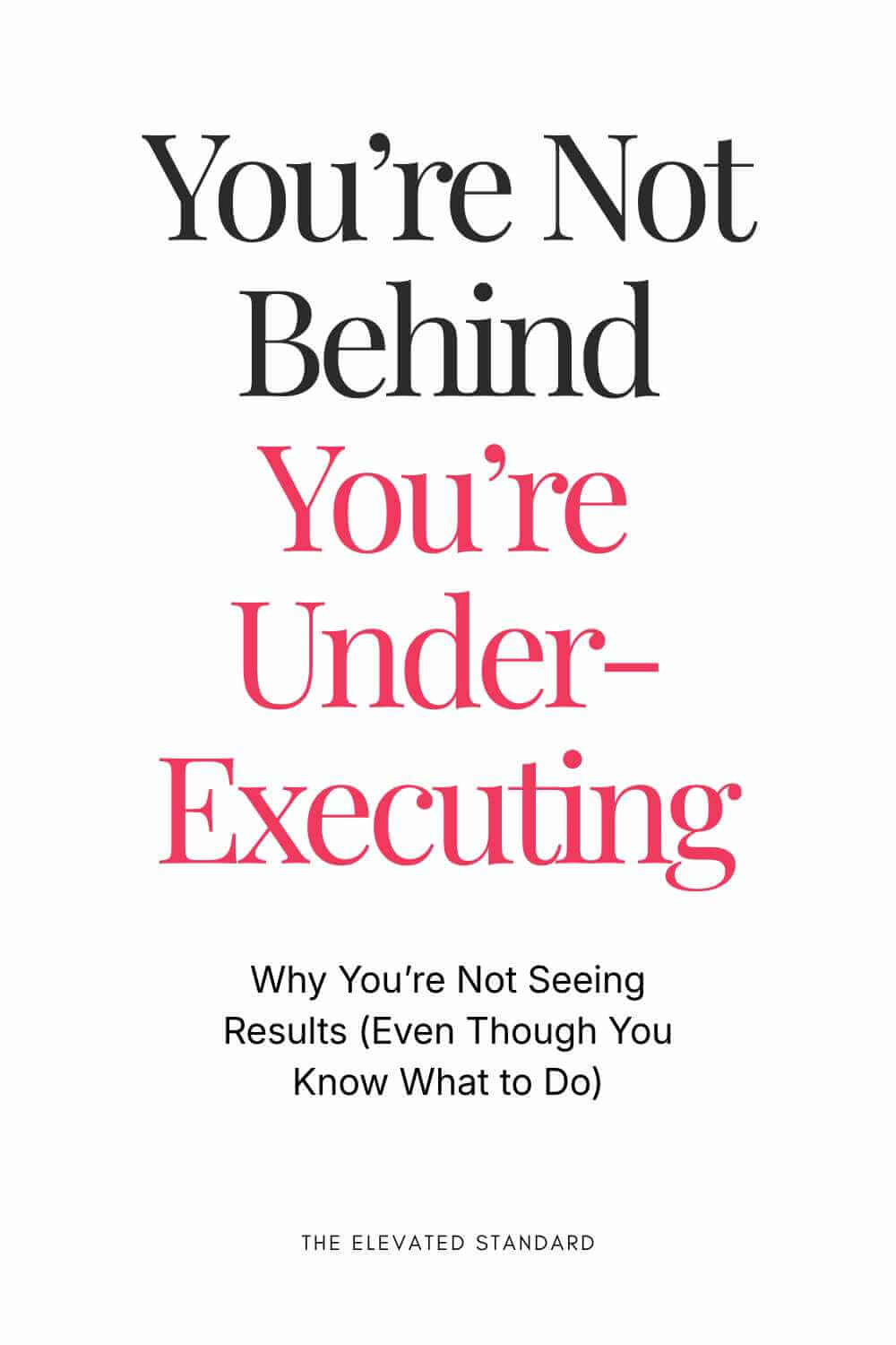 minimal workspace representing consistent execution and business growth			