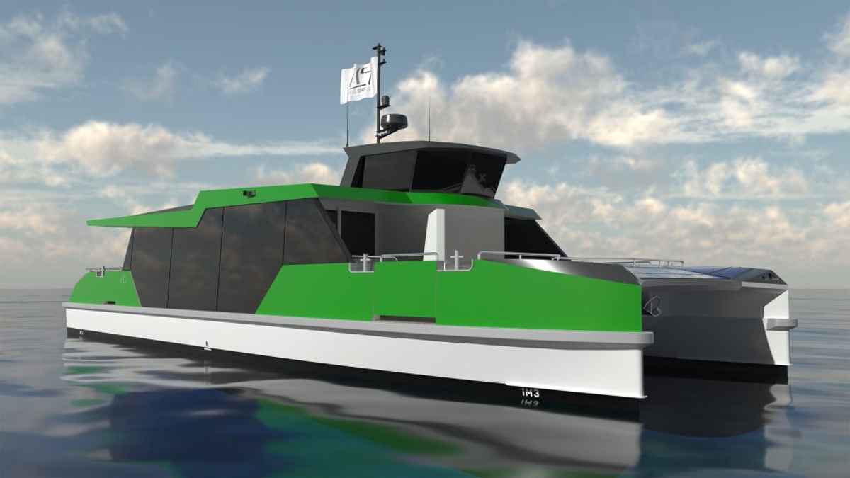 Aus Ships planned electric ferry