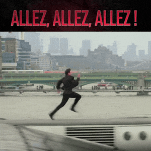 Tom Cruise Missions Impossible court Allez, allez, allez