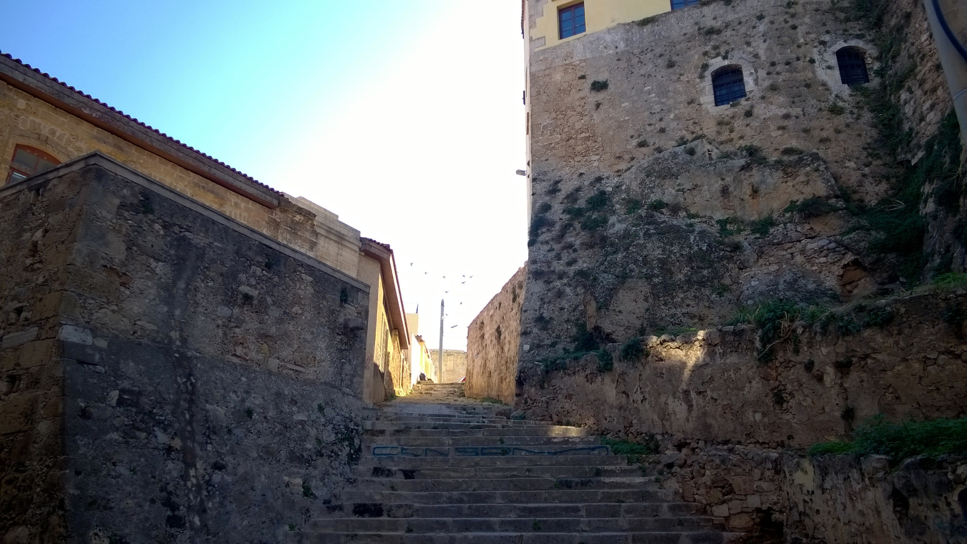 Inner City Byzantine Walls Kasteli Hill Chania