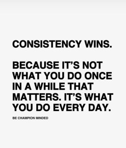 consistency wins quote
