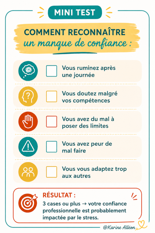 Comment reconnaître un manque de confiance - mini test