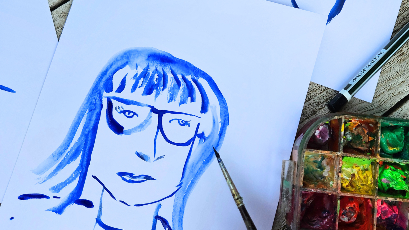 bar à croquis portrait invités