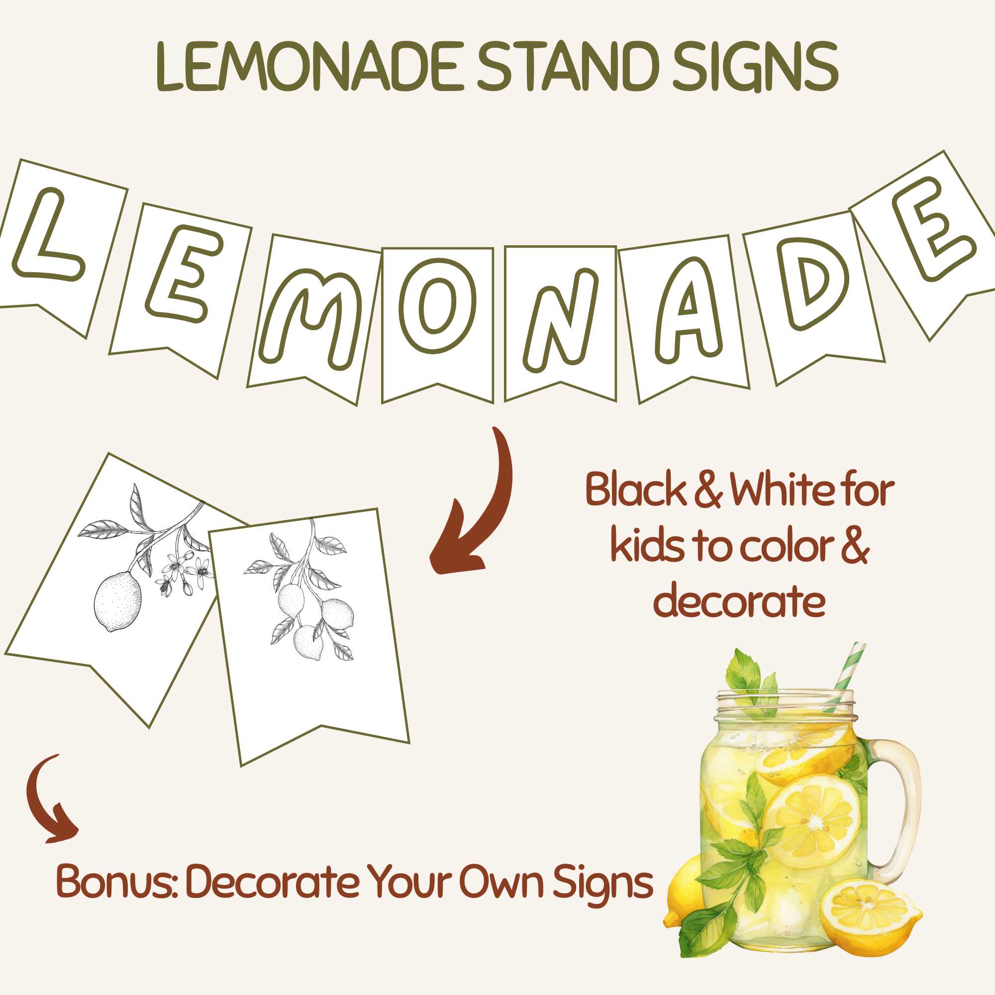 lemonade stand dramatic play center