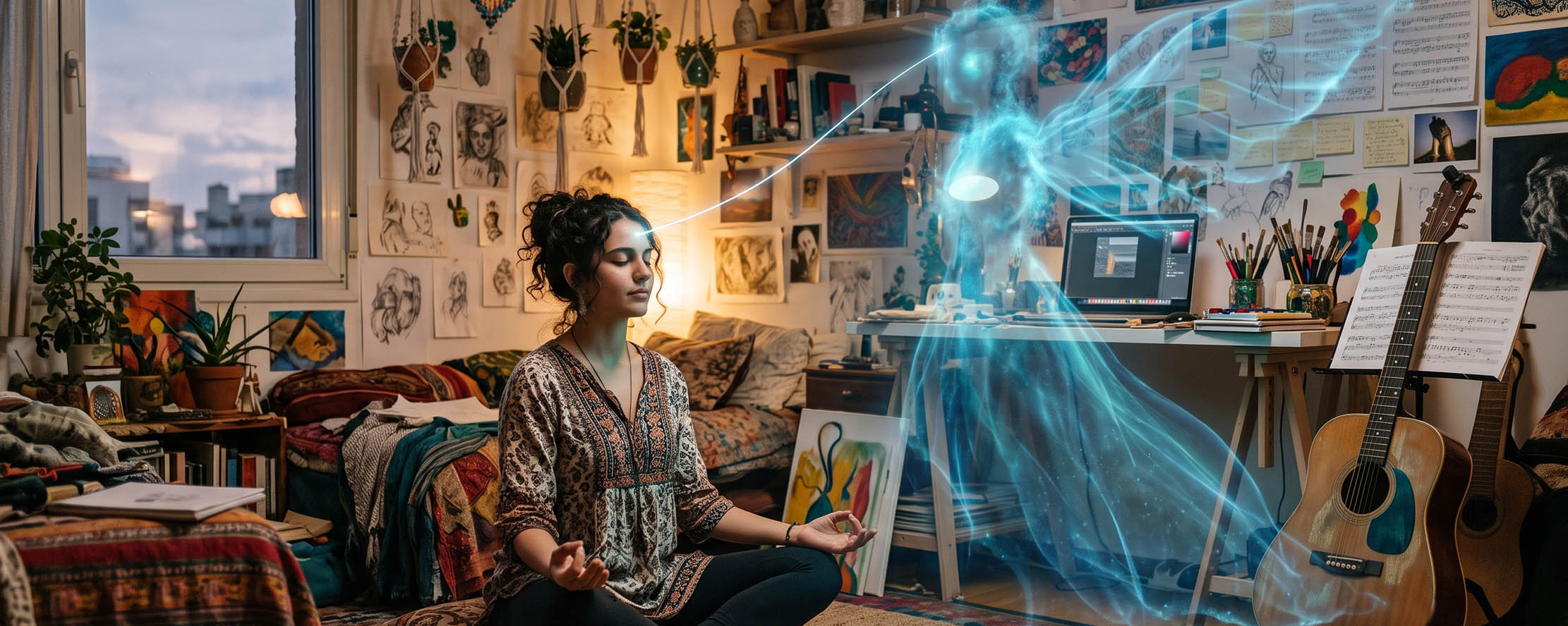 Conexiunea cu Ghizii Spirituali vs. Imaginația sau Vocea Minții