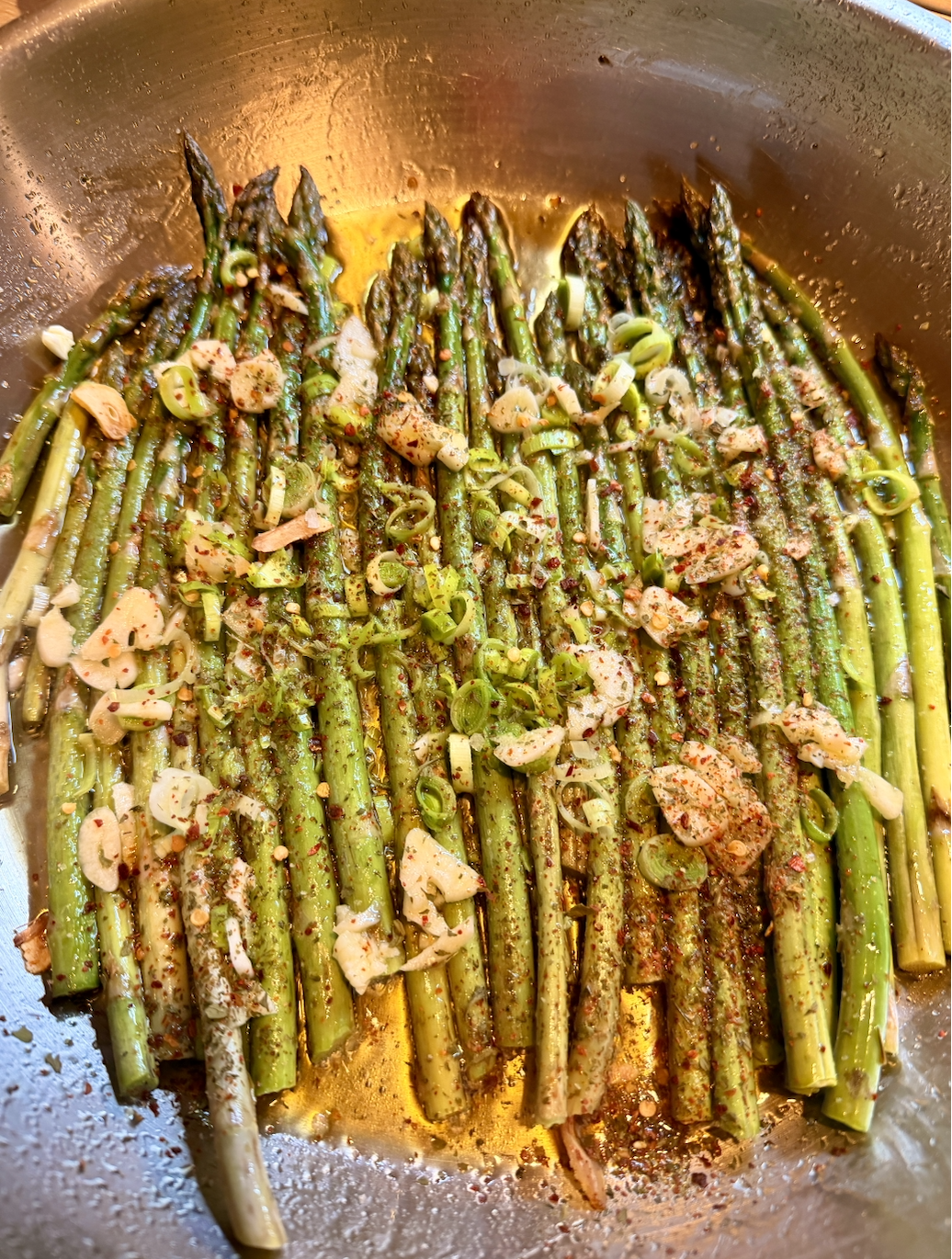 spárga recept