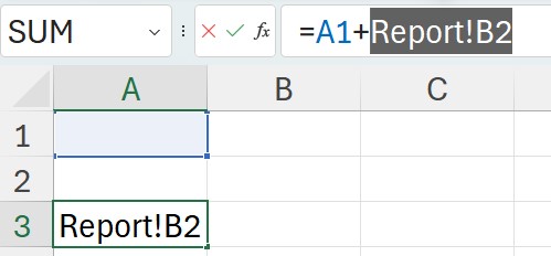 Follow a link in Excel