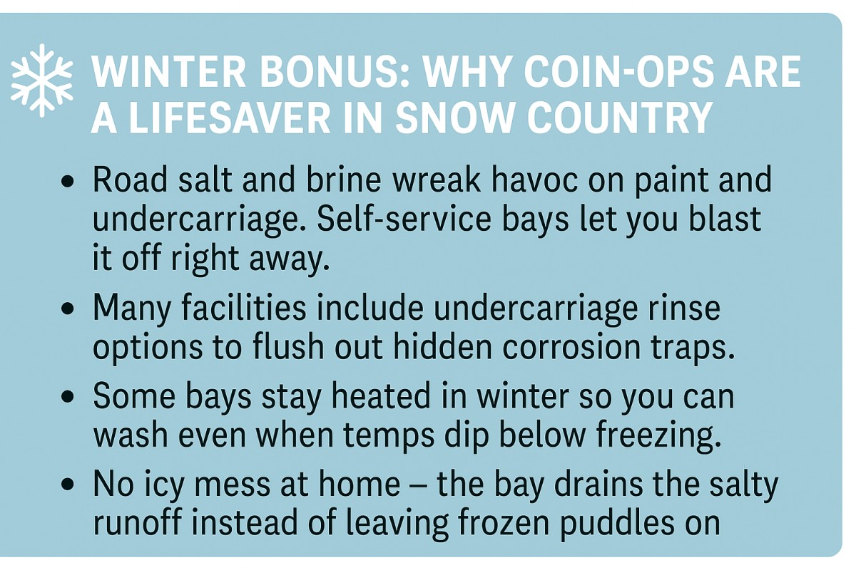 Wash bay winter sidebar