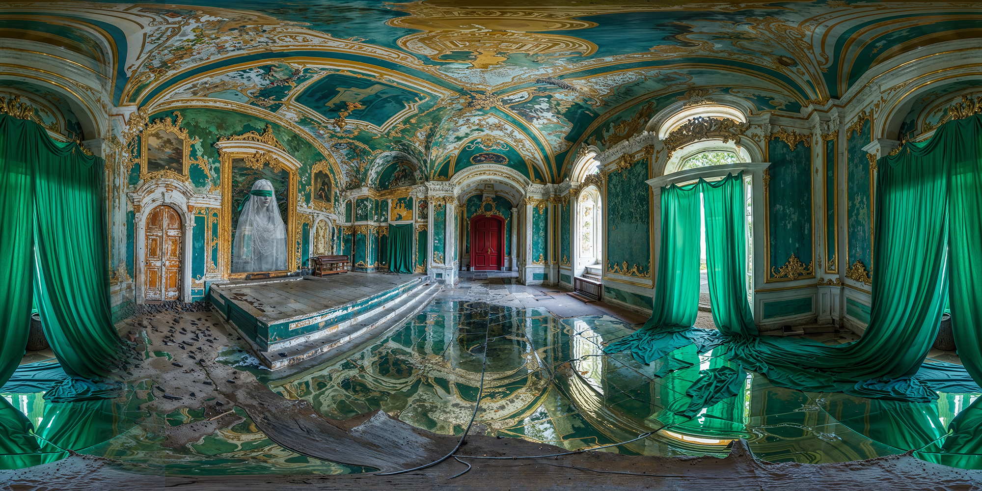 equirectangular space