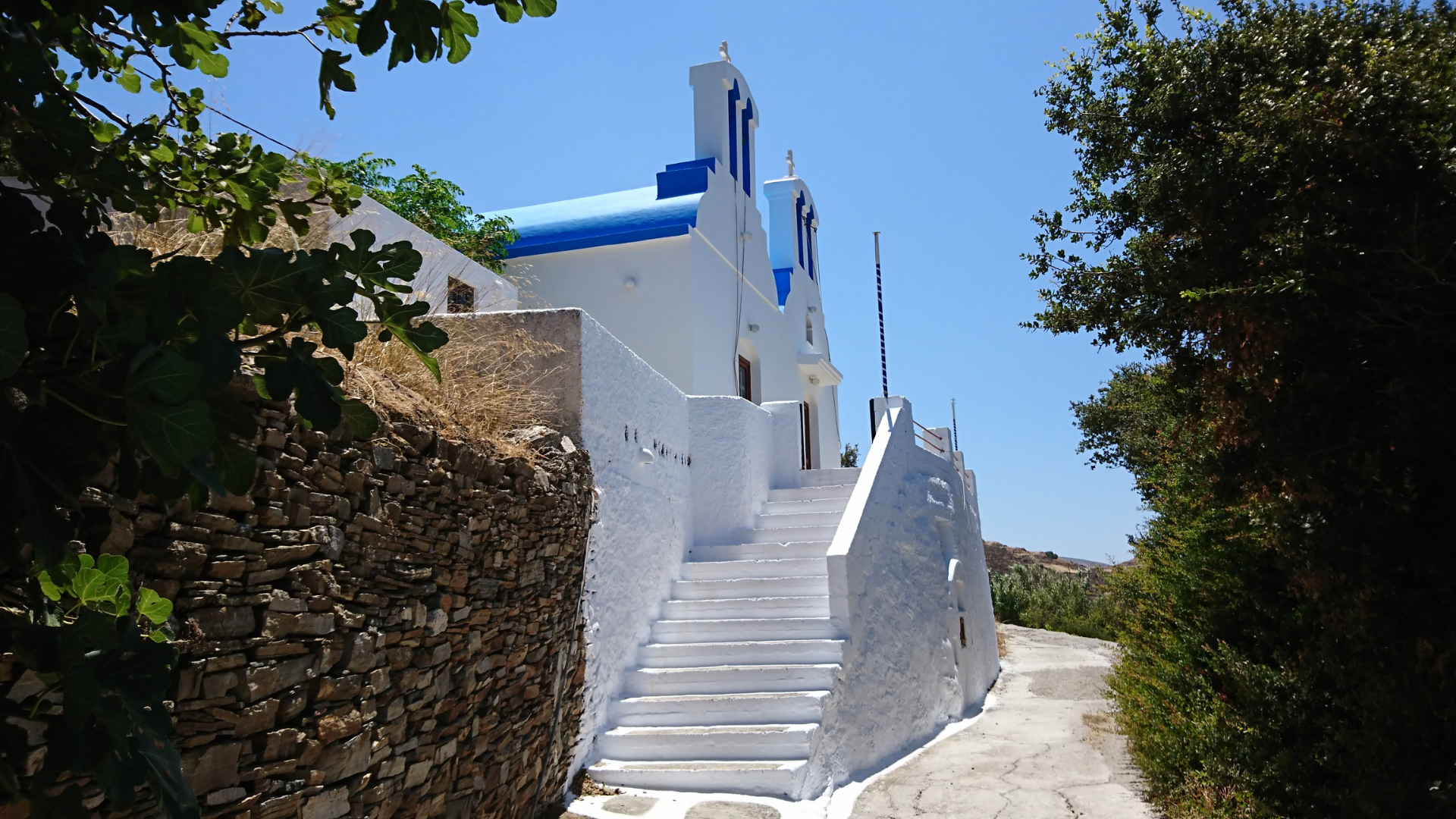 Village of Kourounochori, (Flower village) Náxos