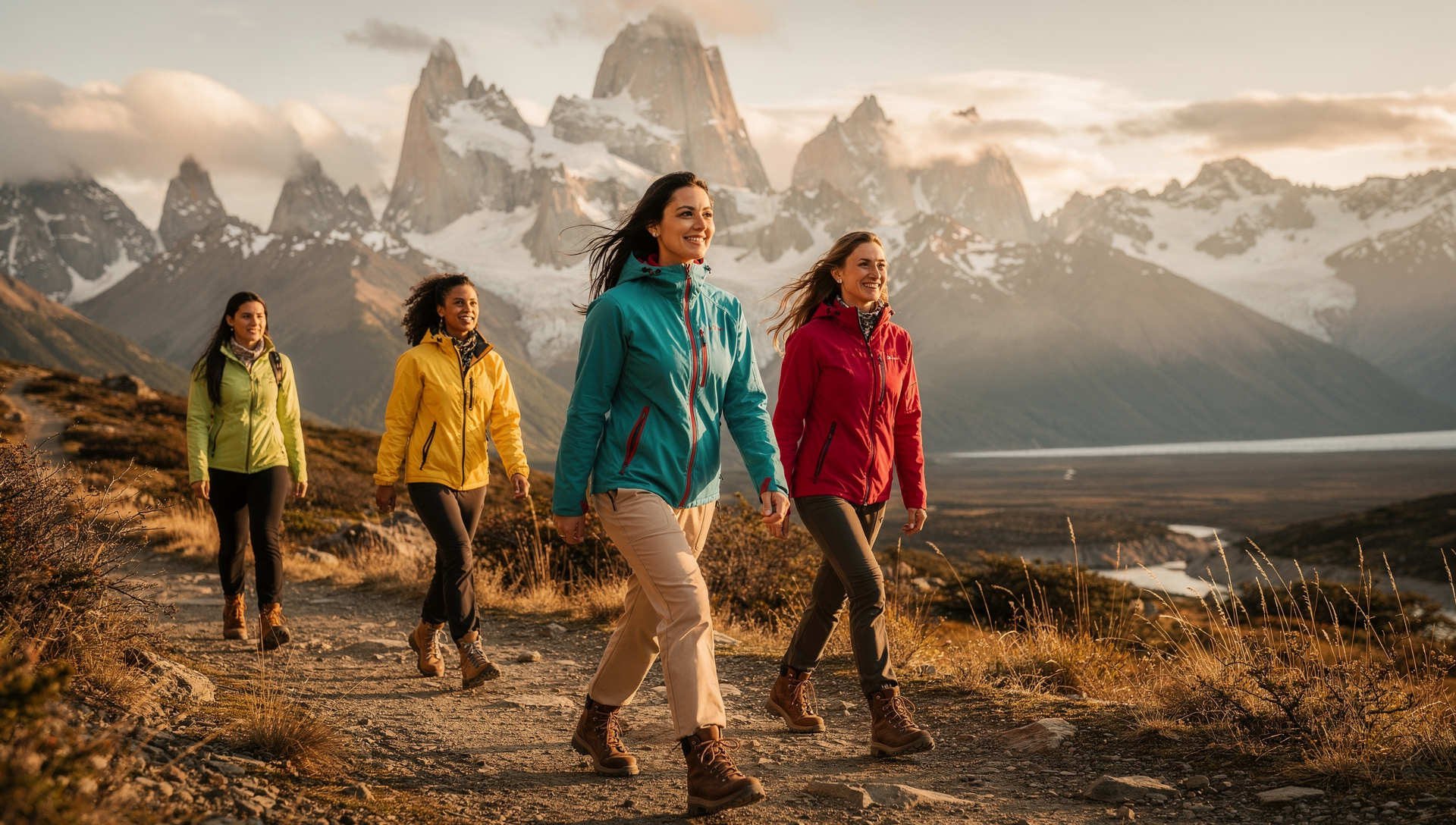 group of women walking on a local guide cultural tour