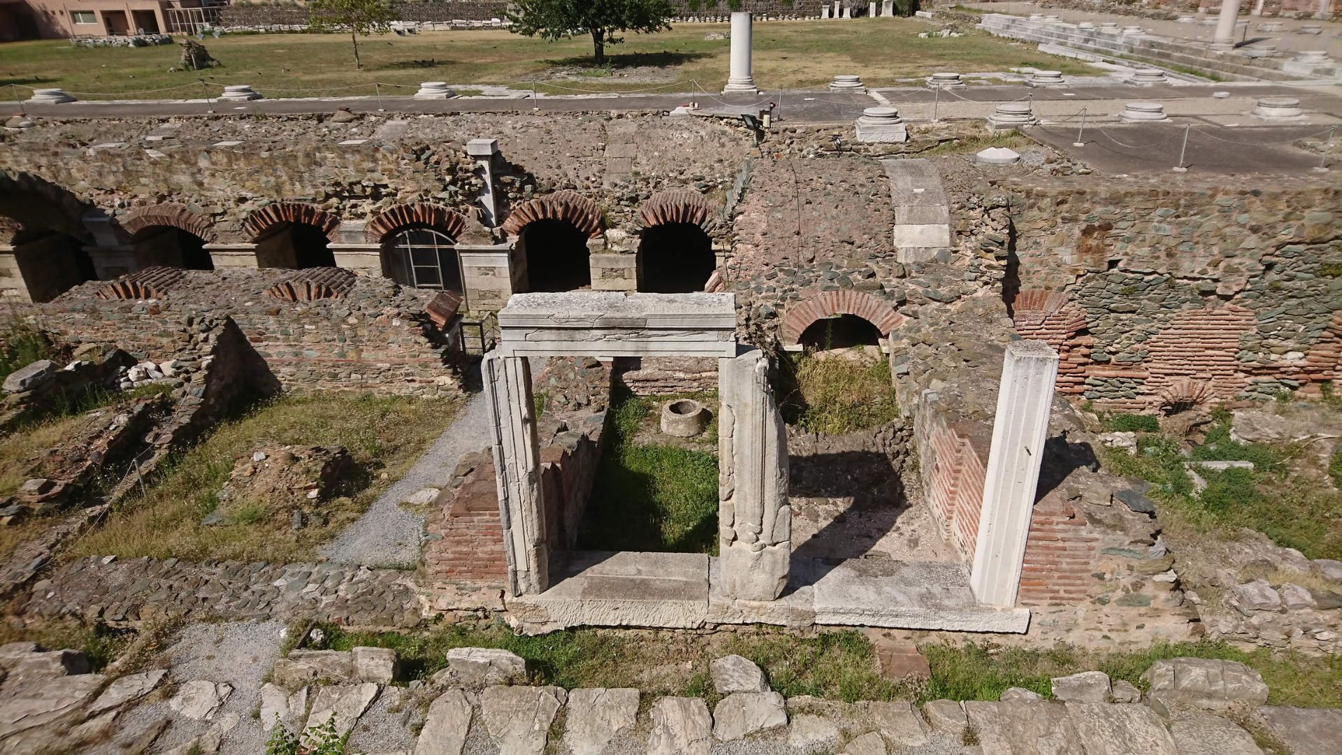 Greece | Thessaloniki 2nd cent. -  Ruins of Roman Agora