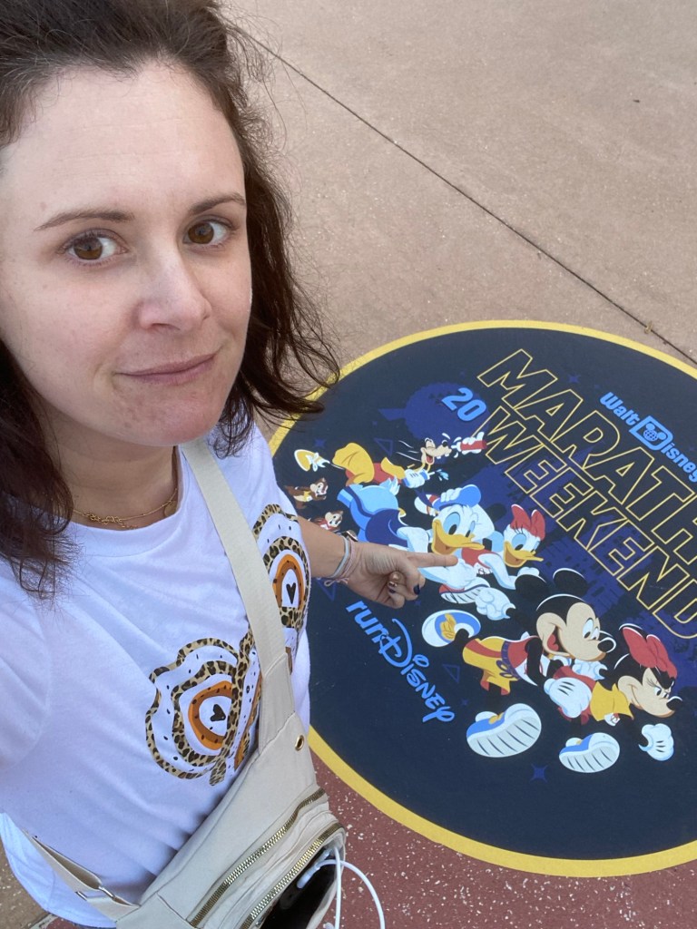 Marathon weekend packet pick up