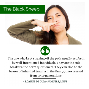 black sheep filipino culture