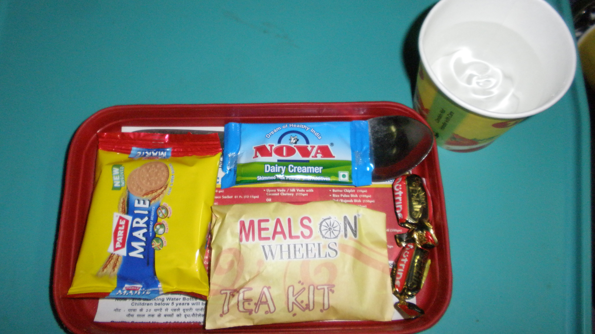 Tea & Bikkies with Indian Railways
