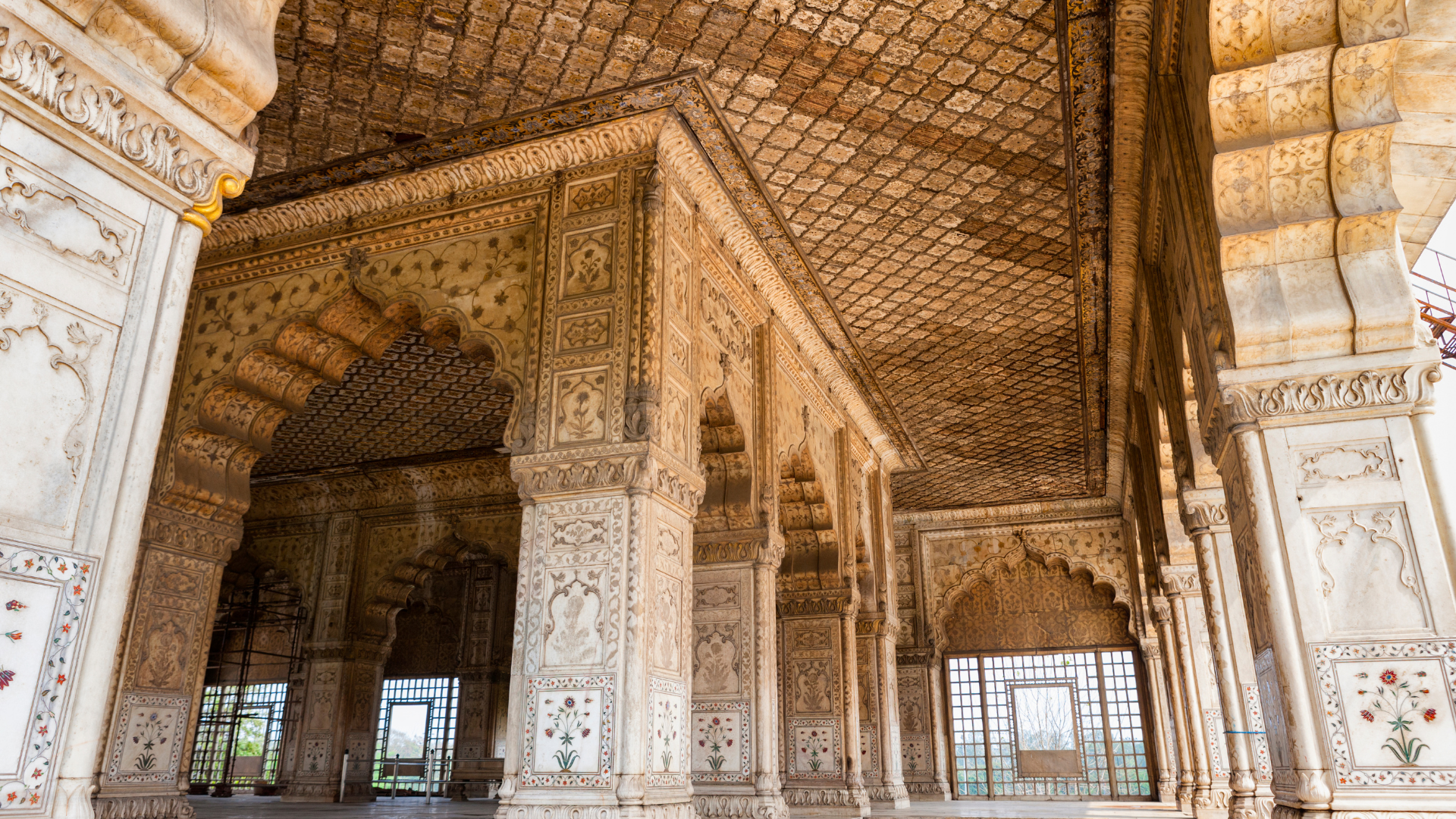 The Diwan-i-Khas, or Hall of Private Audiences - Red Fort, Delhi 