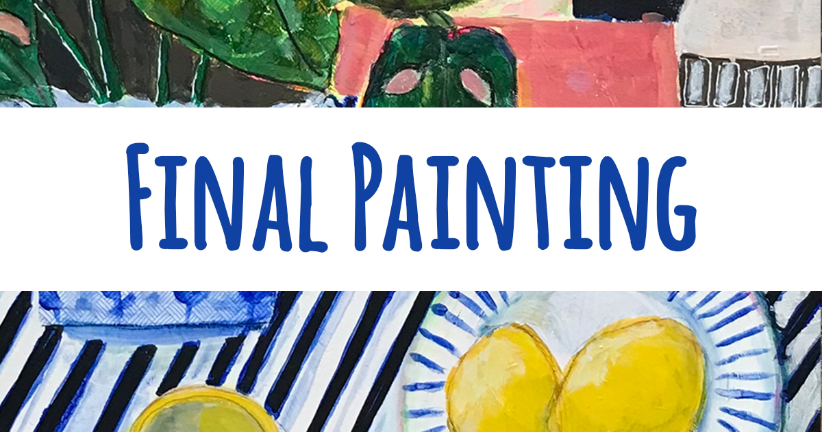 Still life painting with artist Pam Thorburn