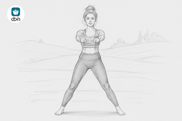 Do-In Yoga oefening voor gronding