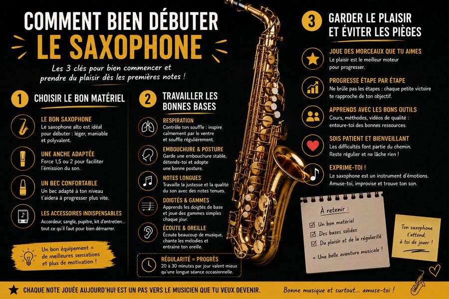 etapes-pour-commencer-saxophone