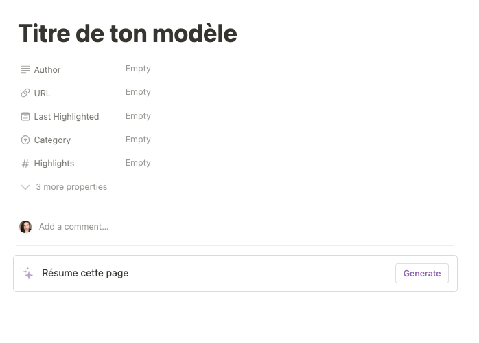 Travailler Avec Les Modèles Sur Notion — Créer Des Pages Pré-Remplies Automatiquement