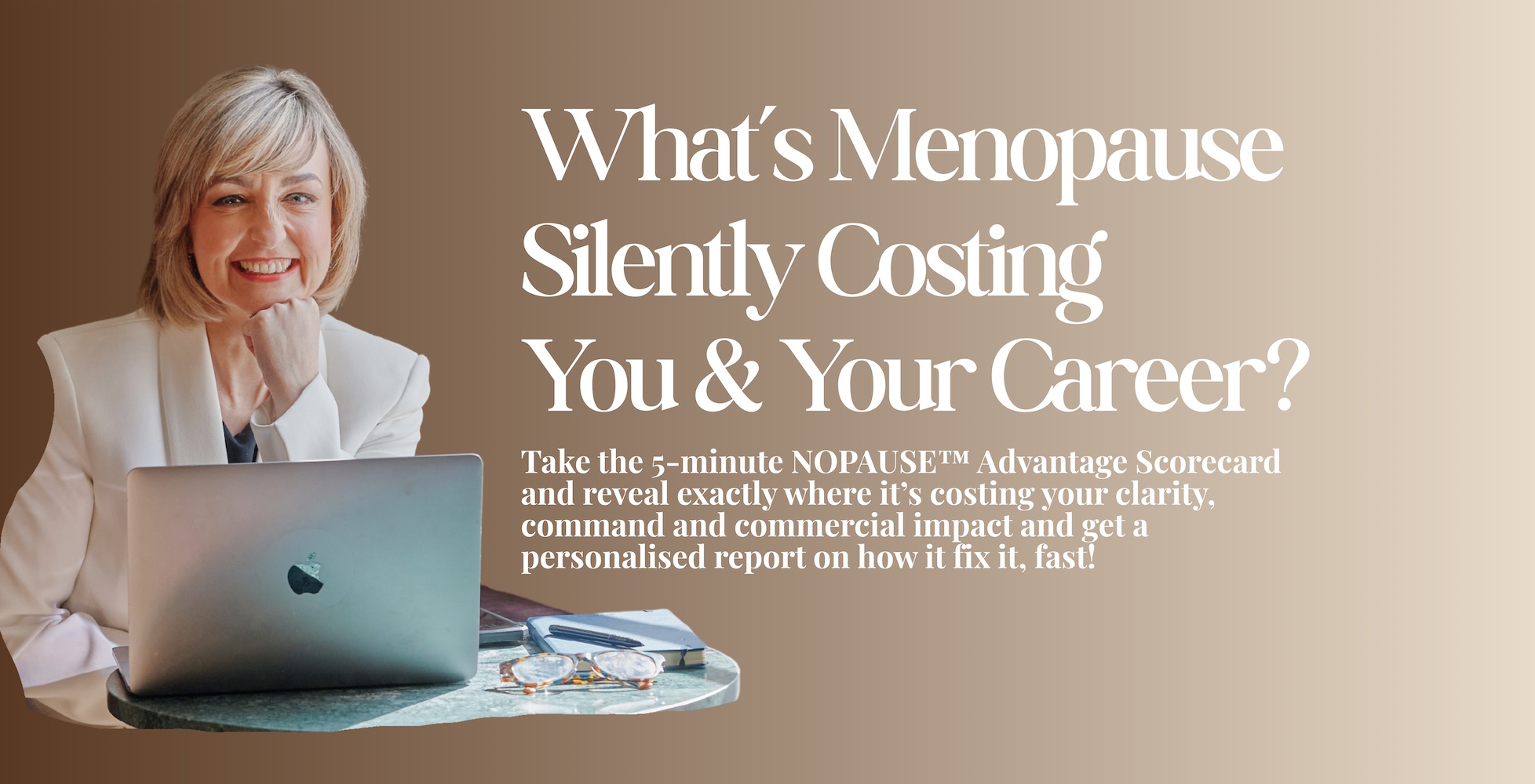 Fiona McKay menopause influencer nopause scorecard