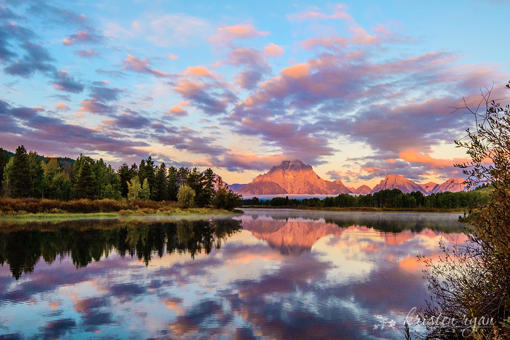 Kristen Ryan ~Oxbow reflection 