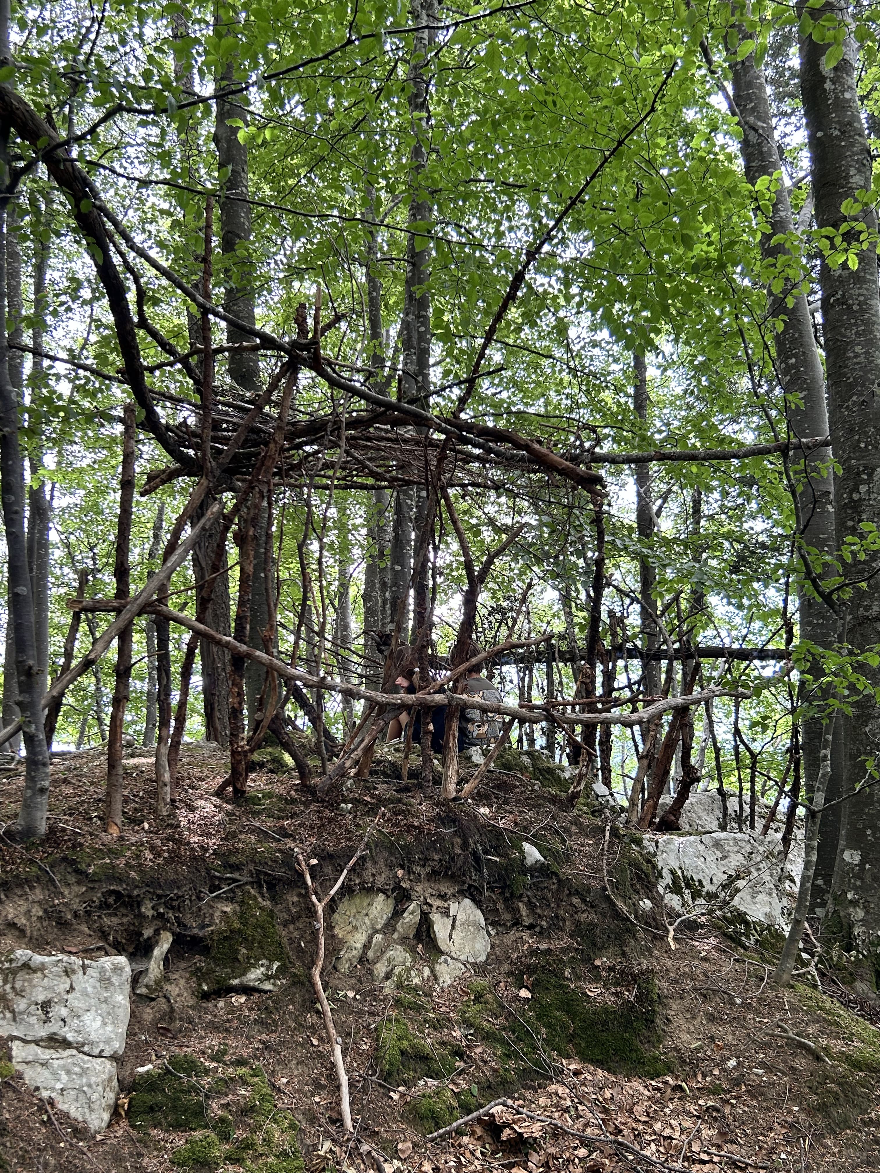 foto fortino nel bosco