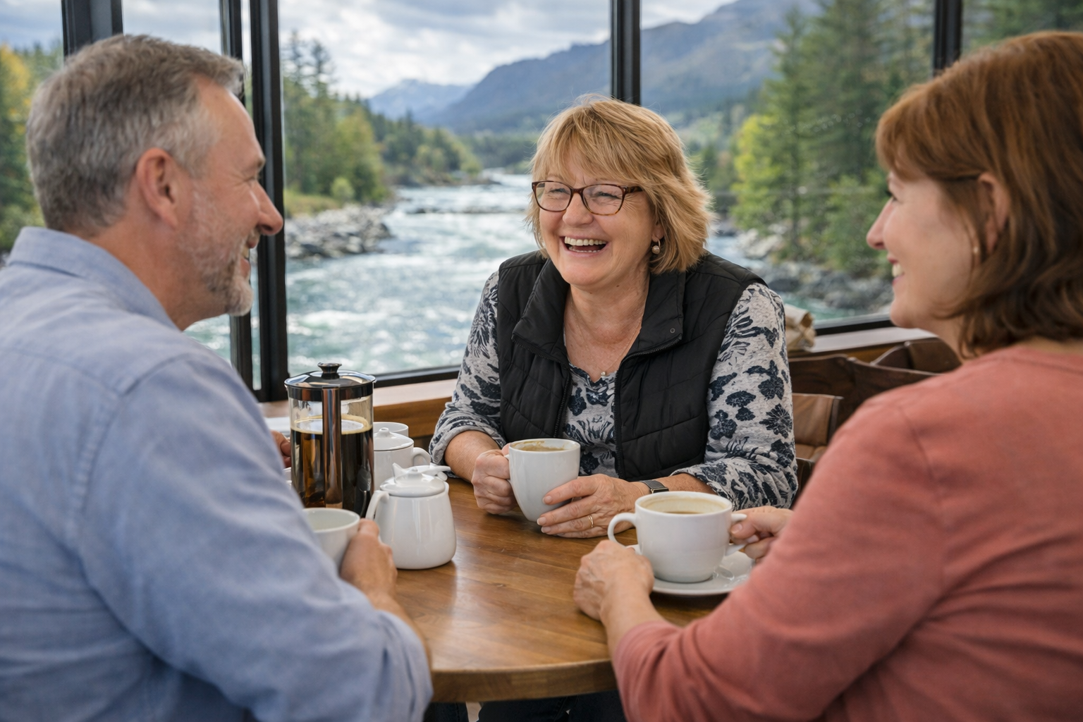 Coffee with friends
