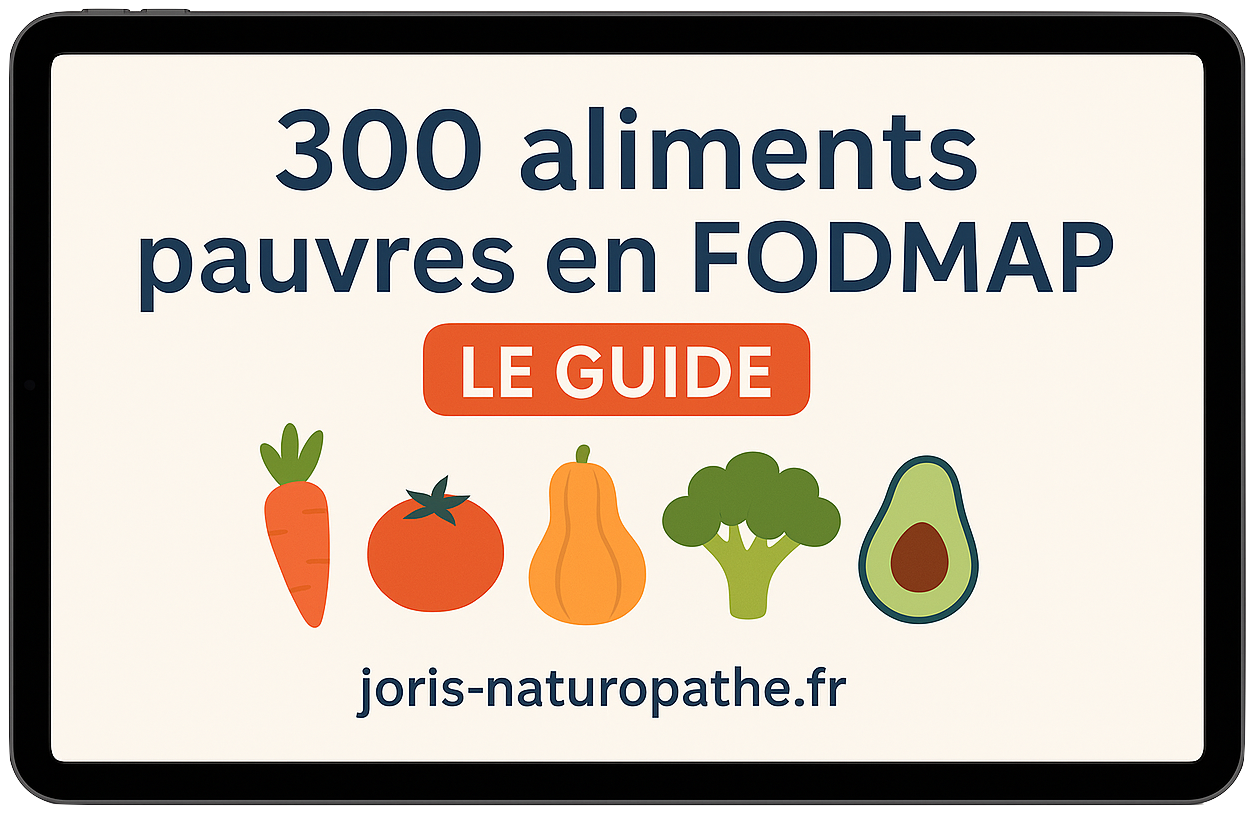 300 aliments pauvres en fodmap