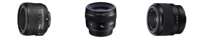 Gray spherical lens Nikon 50mm 1.8  best gifts for photographers.