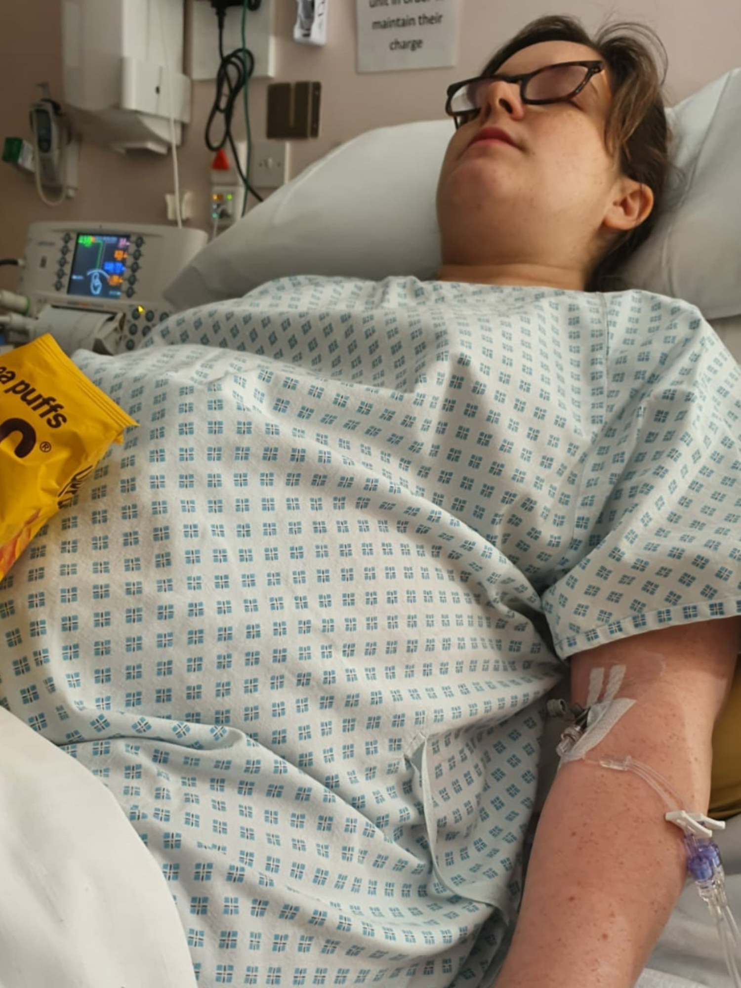 in shock on an epidural