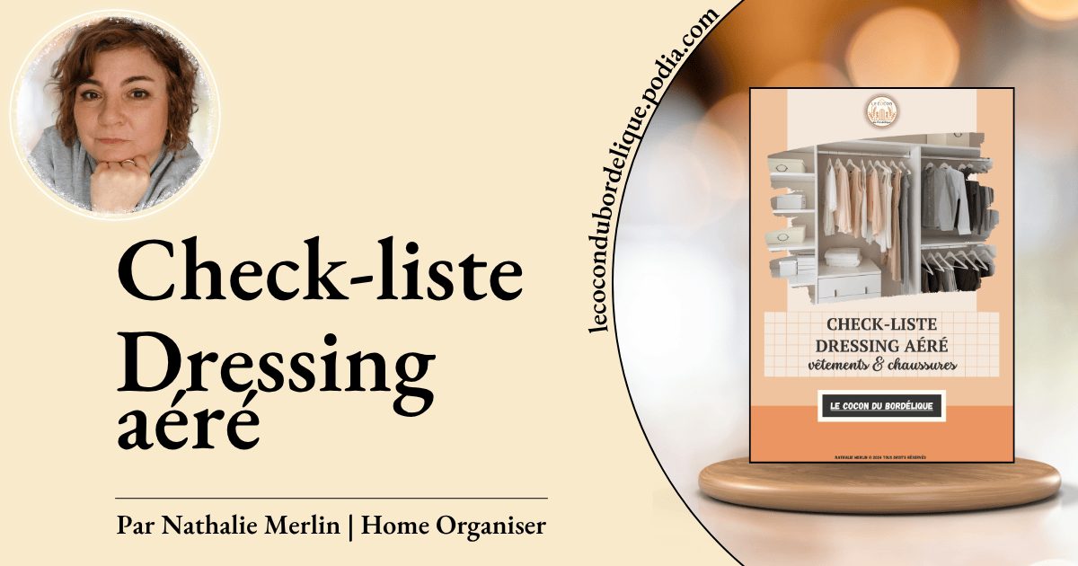 Check-liste dressing aéré