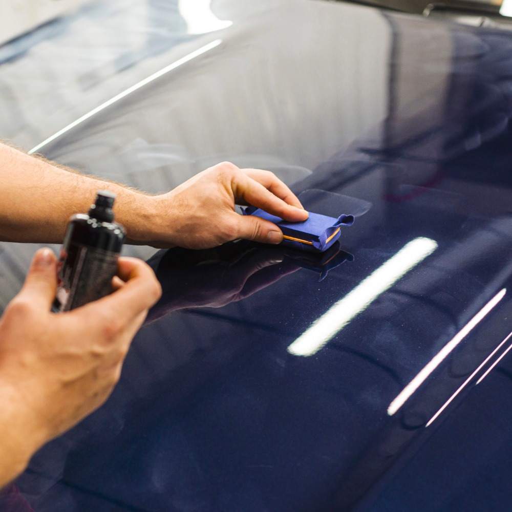 Applying Ceramic Coating on car paint Formula 3