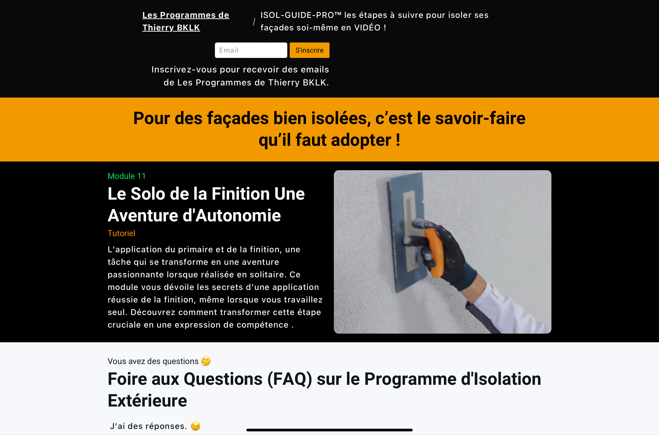 PROGRAMME DE FORMATION EN LIGNE