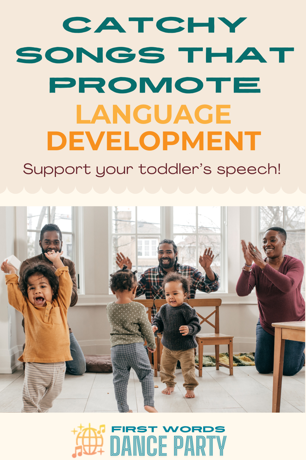 Children dancing to cleaning up songs for kindergarten