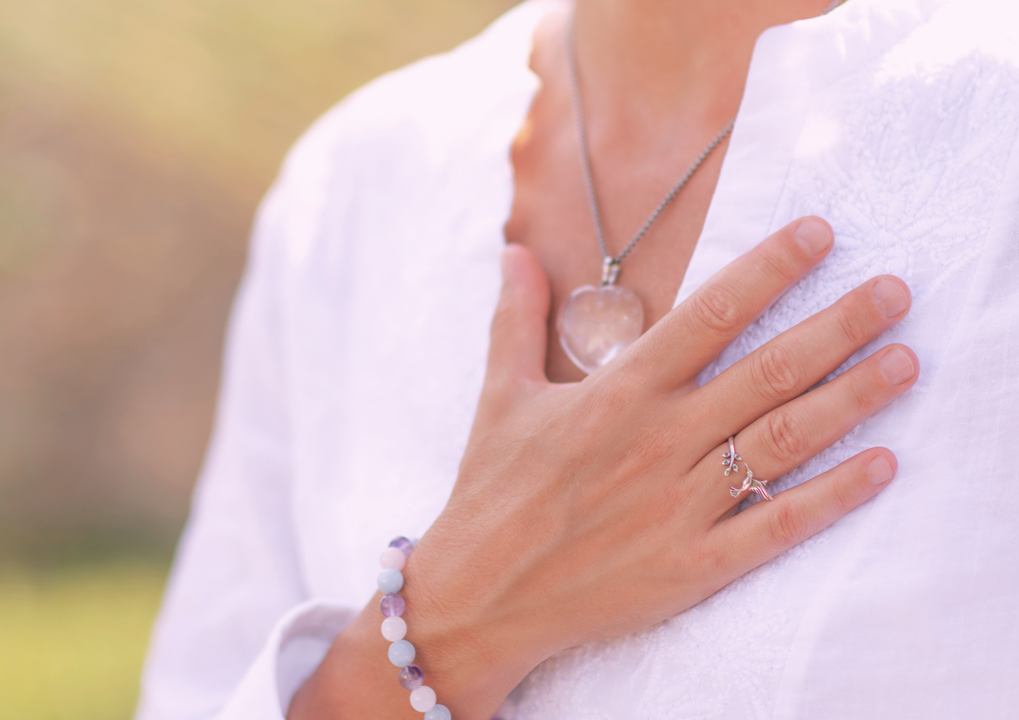 écoute intérieure, présence à soi, douceur.