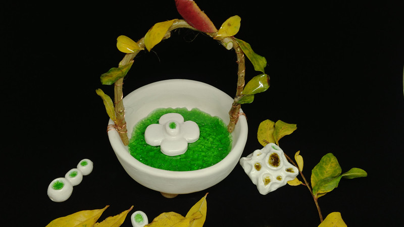 ceramica y vidrio reciclado