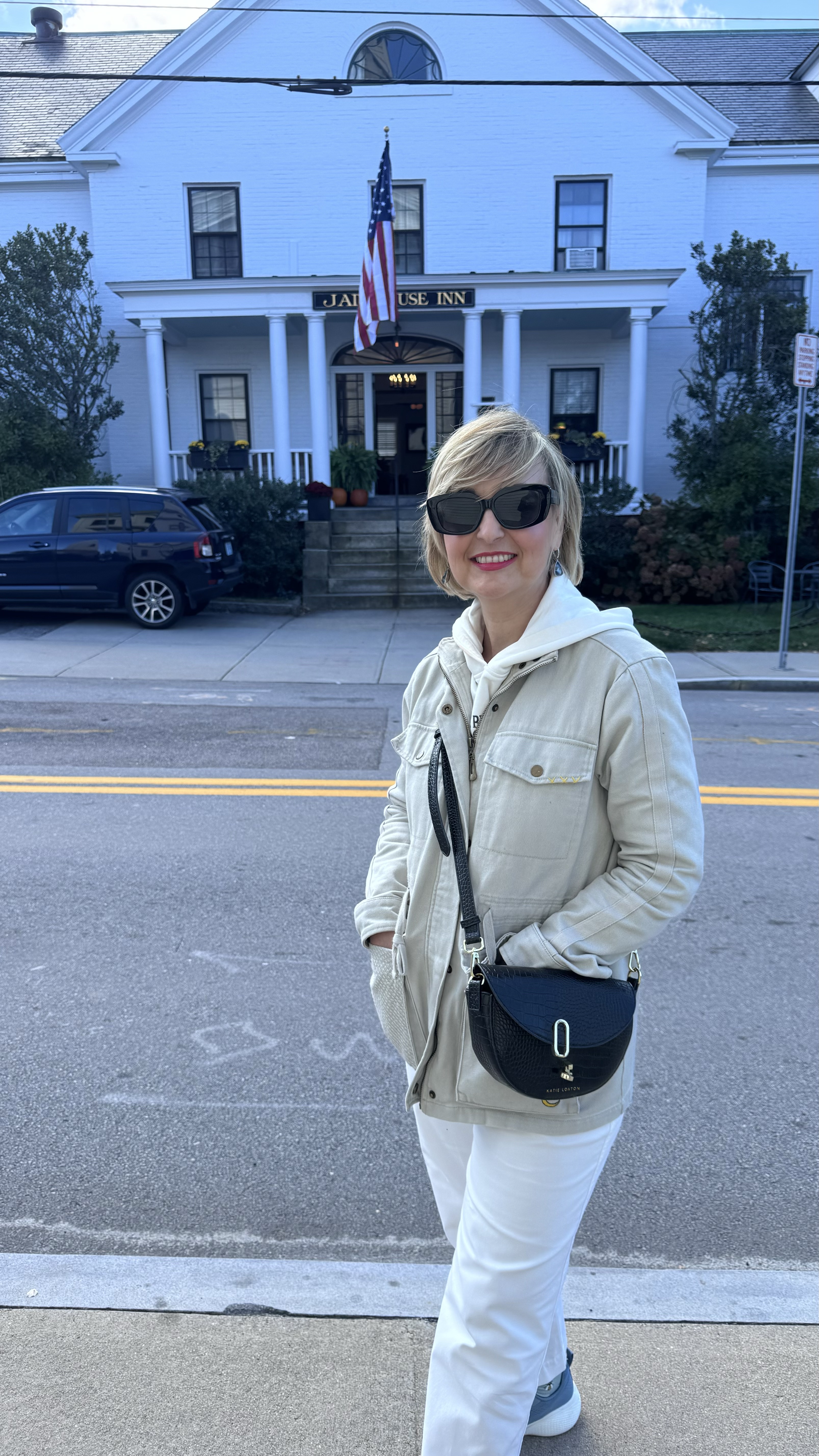 Fiona McKay, The Menopause Career Coach Visits Jailhouse Inn, Rhode Island