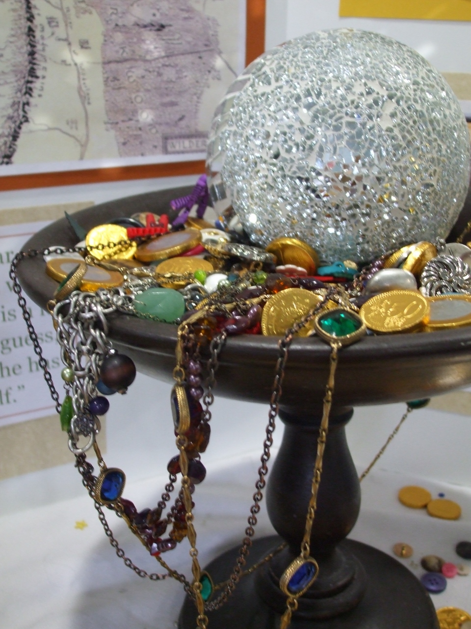 Smaug's hoard from THE HOBBIT by JRR Tolkien - story prop idea from LitWits Workshops