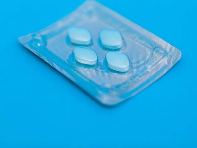 plaquette de 4 pilules de Viagra 50 mg