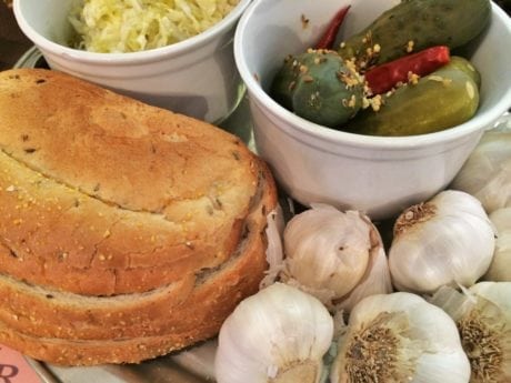 Market smells of pickles, garlic, bread, sauerkraut - a story prop idea for ALL-OF-A-KIND FAMILY by Sydney Taylor, from LitWits Workshops