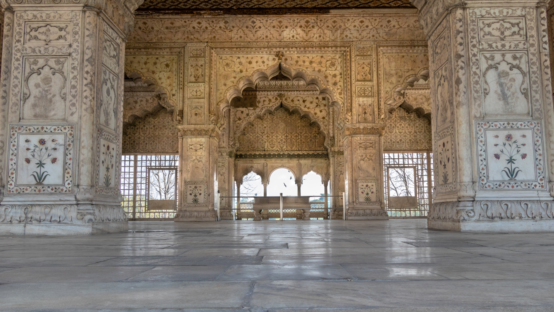 The Rang Mahal, or the Palace of Colours - Red Fort, Delhi
