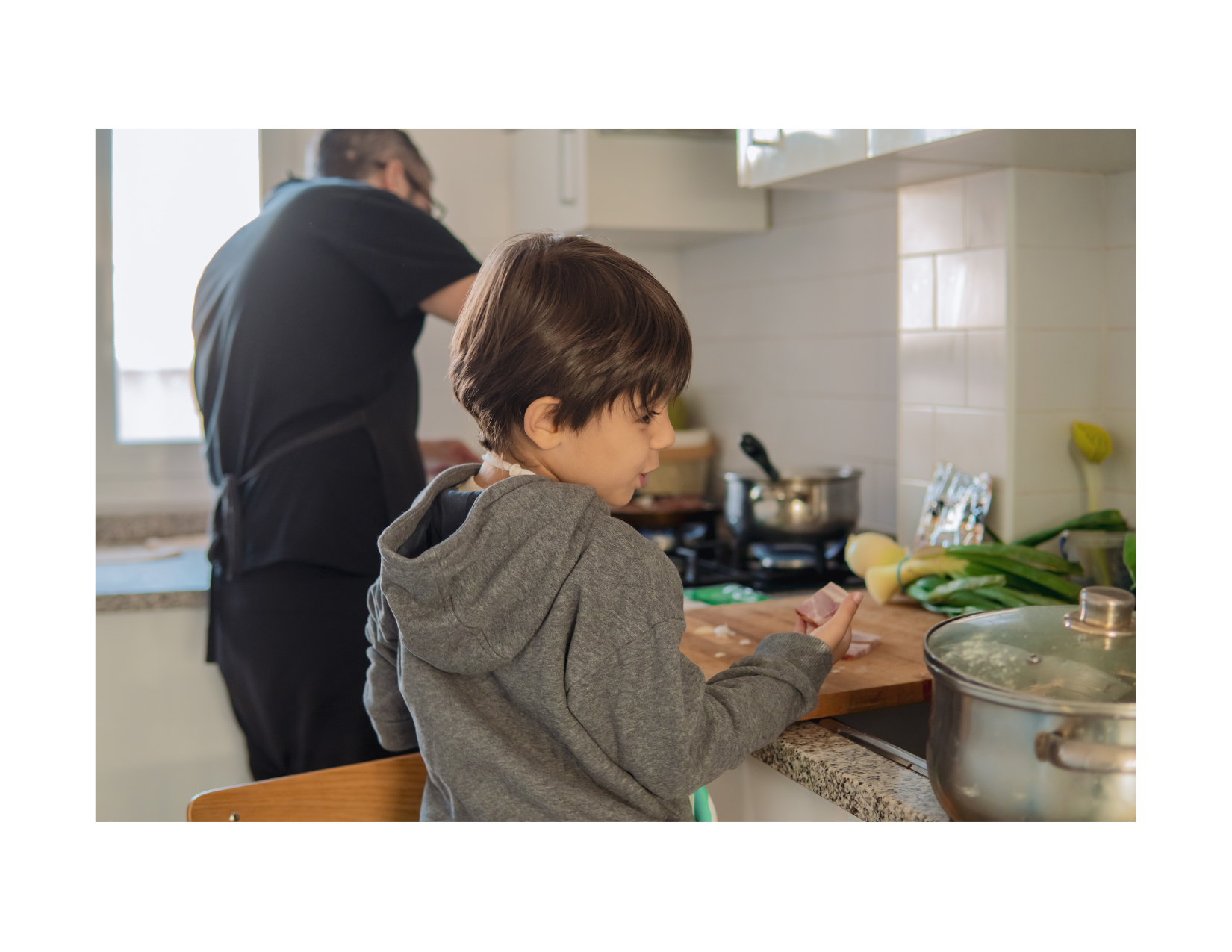 carefully prepared food